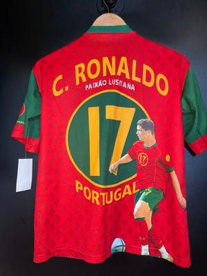 PORTUGAL RONALDO 2004-2005 BOOTLEG JERSEY Size S