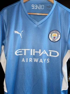 MANCHESTER CITY DE BRUYNE 2021-2022 ORIGINAL JERSEY Size L