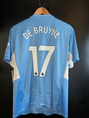 MANCHESTER CITY DE BRUYNE 2021-2022 ORIGINAL JERSEY Size L