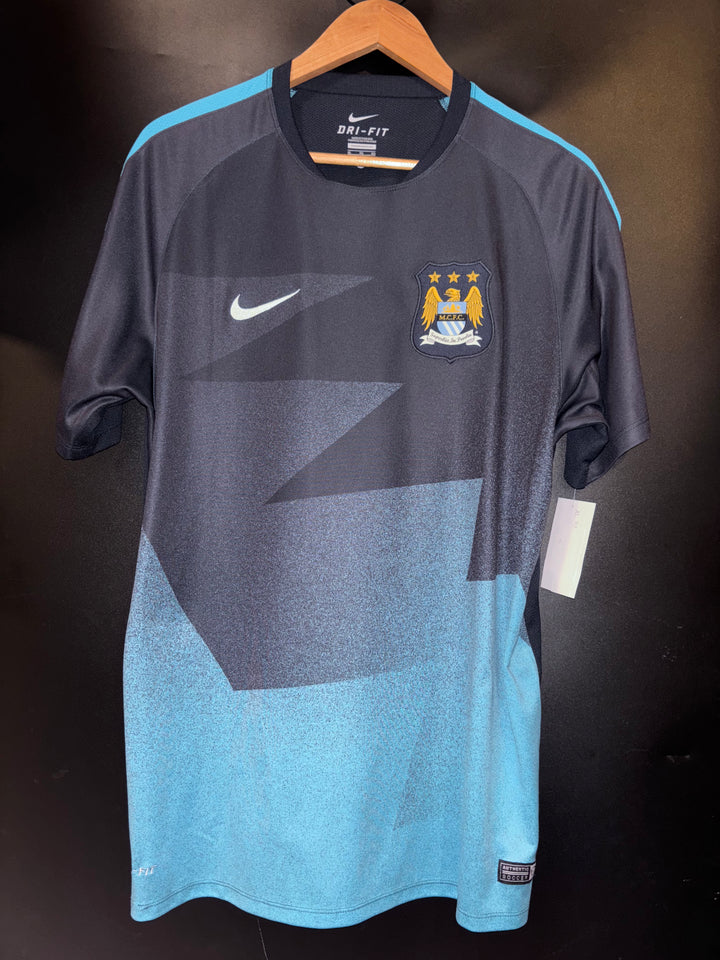 MANCHESTER CITY TRAINING 2015-2016 ORIGINAL JERSEY Size XL