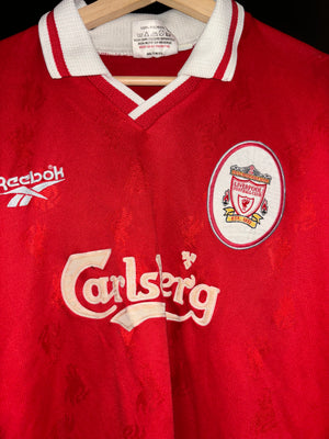 LIVERPOOL 1996-1997 ORIGINAL JERSEY Size L