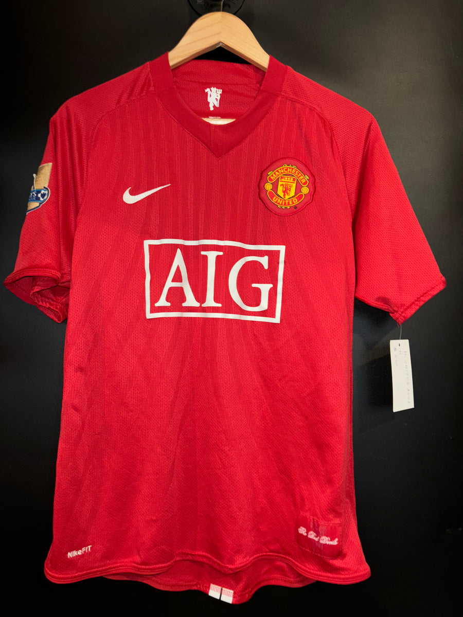 MANCHESTER UNITED RONALDO 2007-2008 ORIGINAL JERSEY Size M