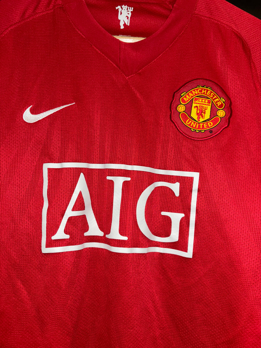 MANCHESTER UNITED RONALDO 2007-2008 ORIGINAL JERSEY Size M