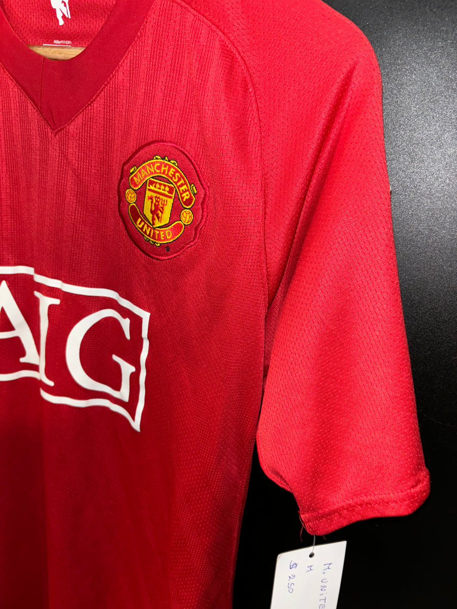 MANCHESTER UNITED RONALDO 2007-2008 ORIGINAL JERSEY Size M