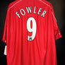 LIVERPOOL FOWLER 2001-2002 ORIGINAL JERSEY Size XL