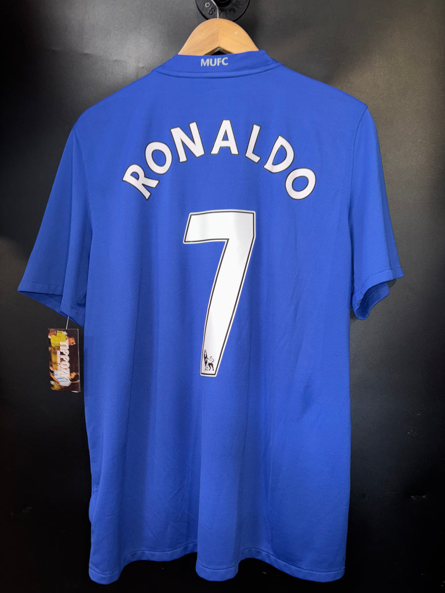 MANCHESTER UNITED RONALDO 2008-2009 ORIGINAL JERSEY Size L