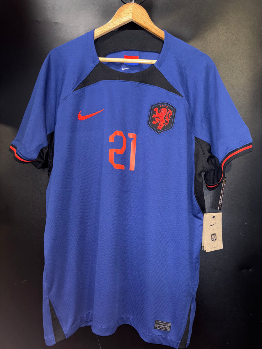 NETHERLANDS DE JONG 2022-2023 ORIGINAL JERSEY Size XL