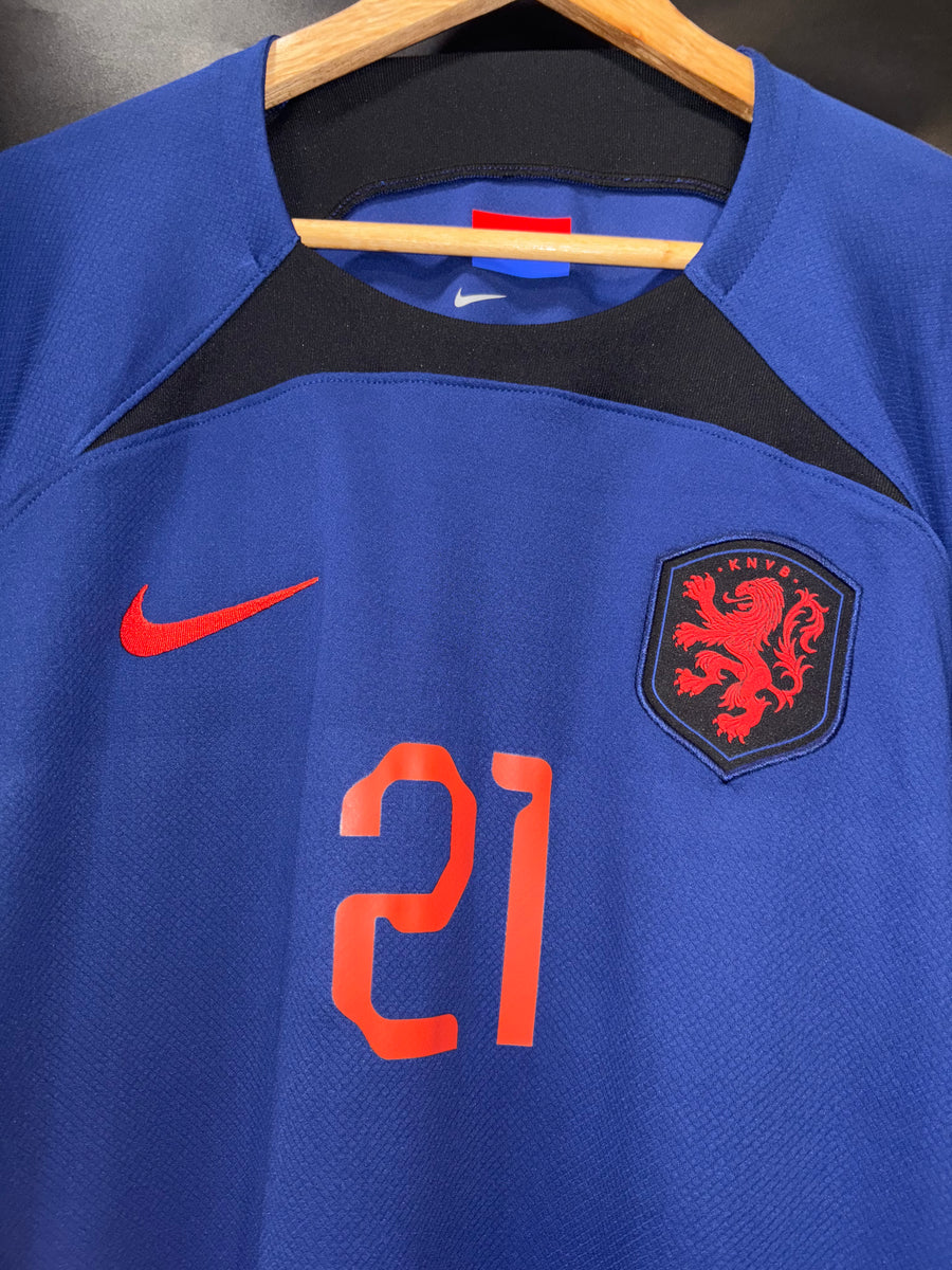 NETHERLANDS DE JONG 2022-2023 ORIGINAL JERSEY Size XL