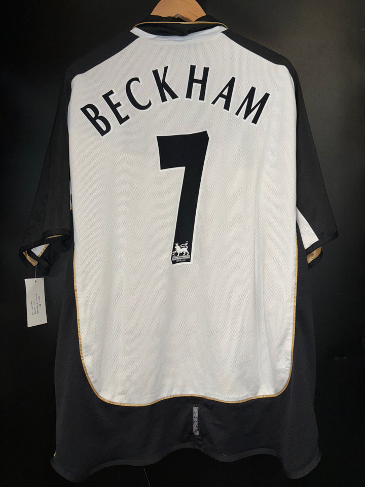 MANCHESTER UNITED BECKHAM 2001-2002  ORIGINAL JERSEY Size XL