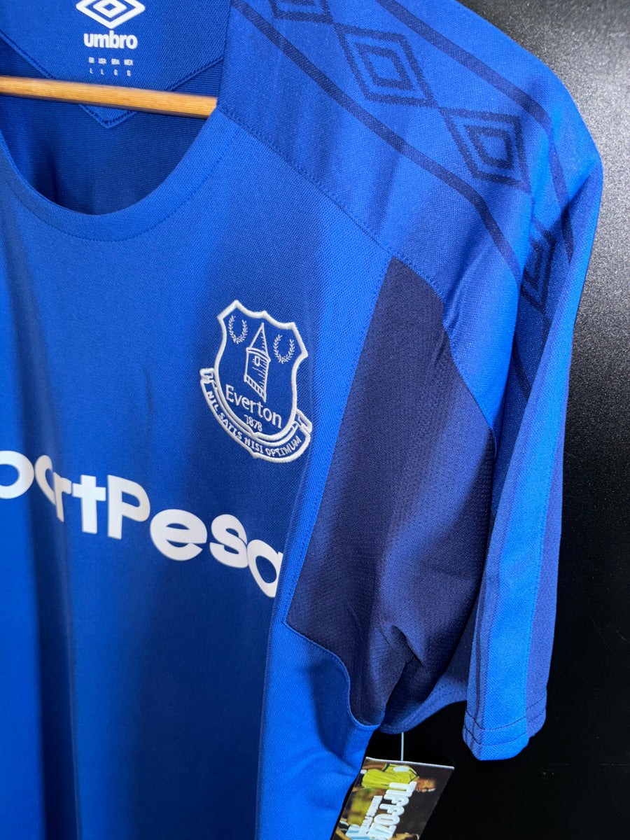 EVERTON ROONEY 2017-2018 ORIGINAL JERSEY Size L