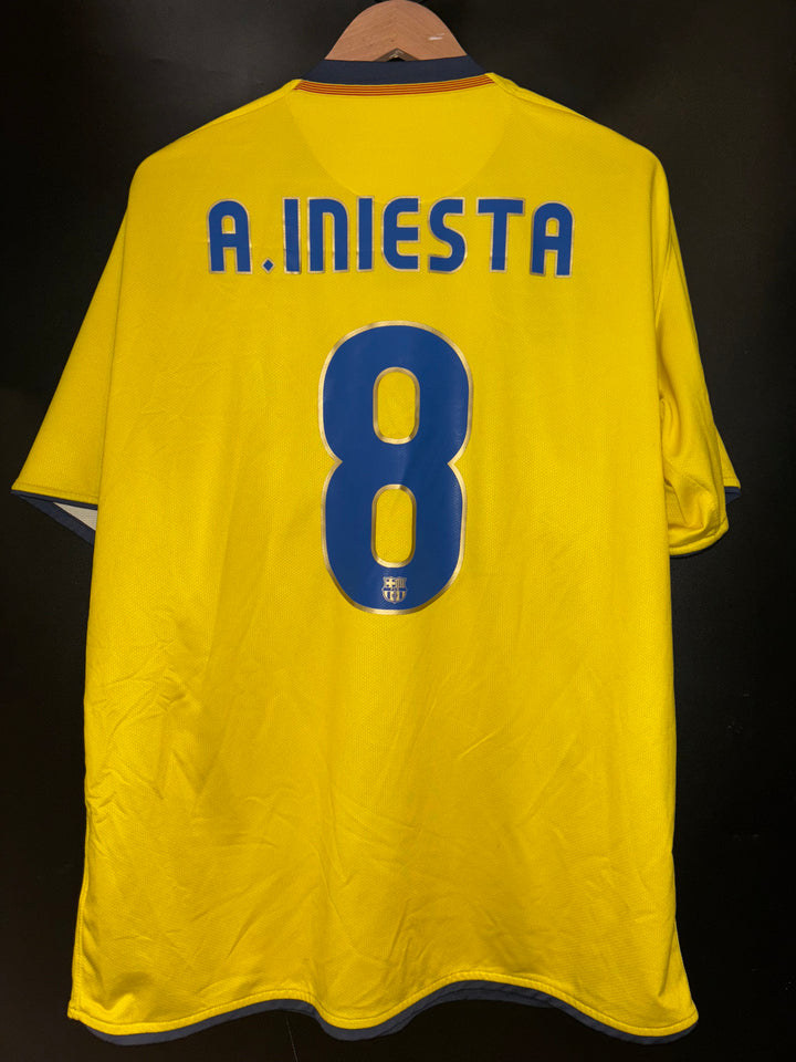 BARCELONA INIESTA 2008-2009 ORIGINAL JERSEY Size XL