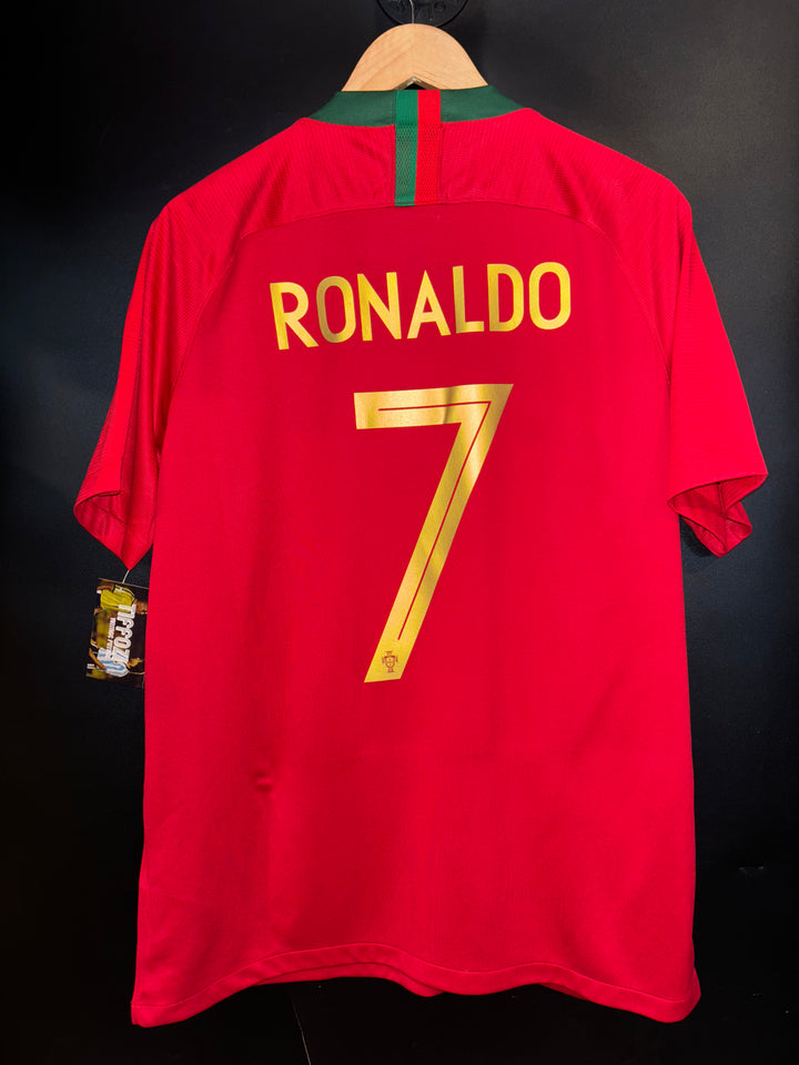 PORTUGAL RONALDO 2018-2019 ORIGINAL JERSEY Size L