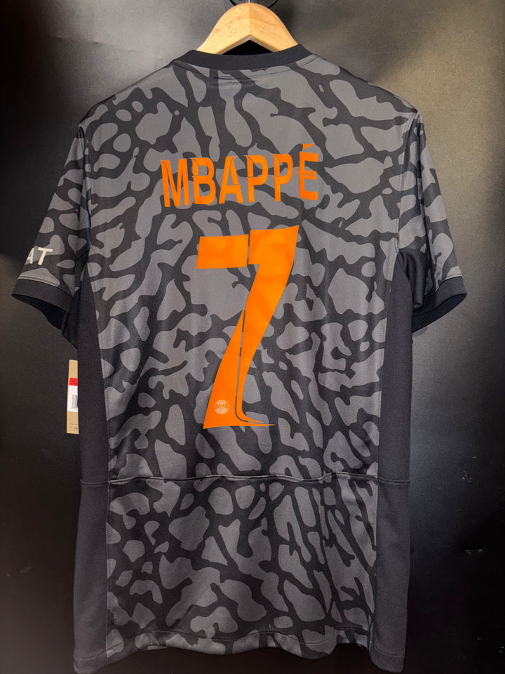 PSG PARIS SAINT GERMAIN MBAPPE 2023-2024 ORIGINAL JERSEY SIZE L