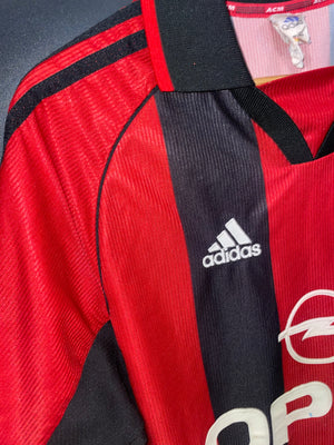 AC MILAN 1998-1999 MALDINI ORIGINAL JERSEY Size S