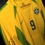 BRAZIL RONALDO 2002-2003 ORIGINAL PLAYER JERSEY SIZE L