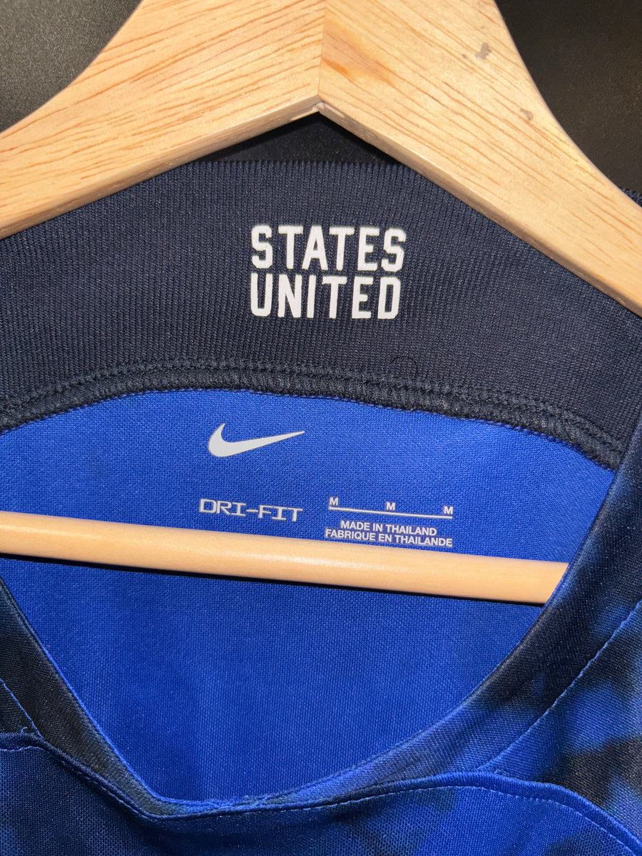 USA SOCCER USMNT PULISIC 2022-2023 ORIGINAL  JERSEY Size M