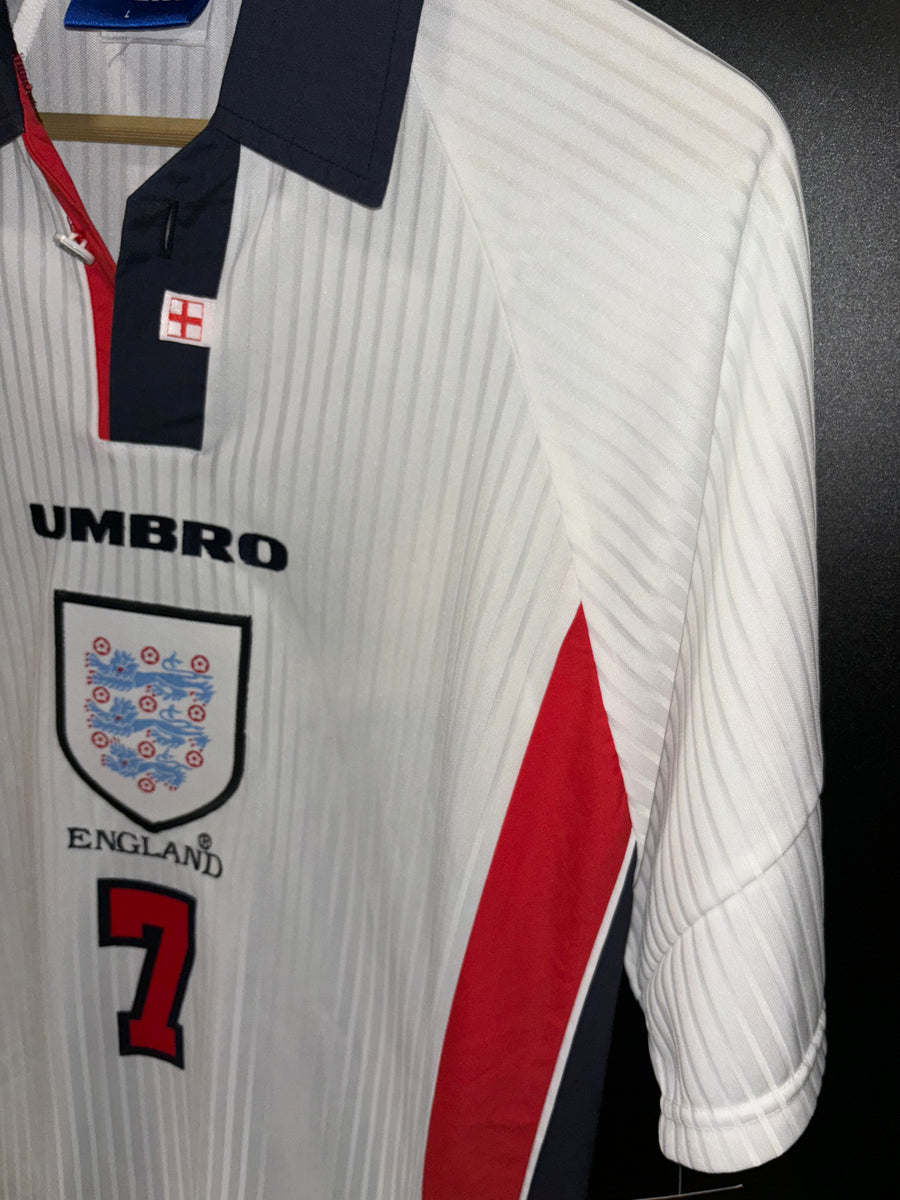 ENGLAND BECKHAM 1998-1999 ORIGINAL  JERSEY Size L