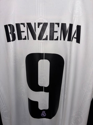 REAL MADRID BENZEMA 2022-2023 ORIGINAL JERSEY Size M