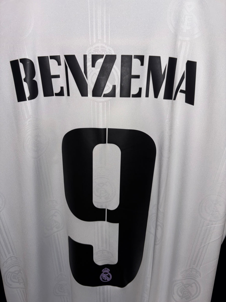 REAL MADRID BENZEMA 2022-2023 ORIGINAL JERSEY Size M