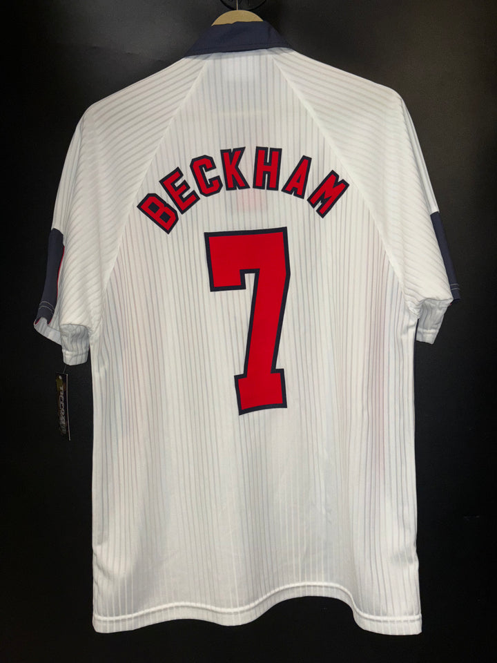 ENGLAND BECKHAM 1998-1999 ORIGINAL  JERSEY Size L