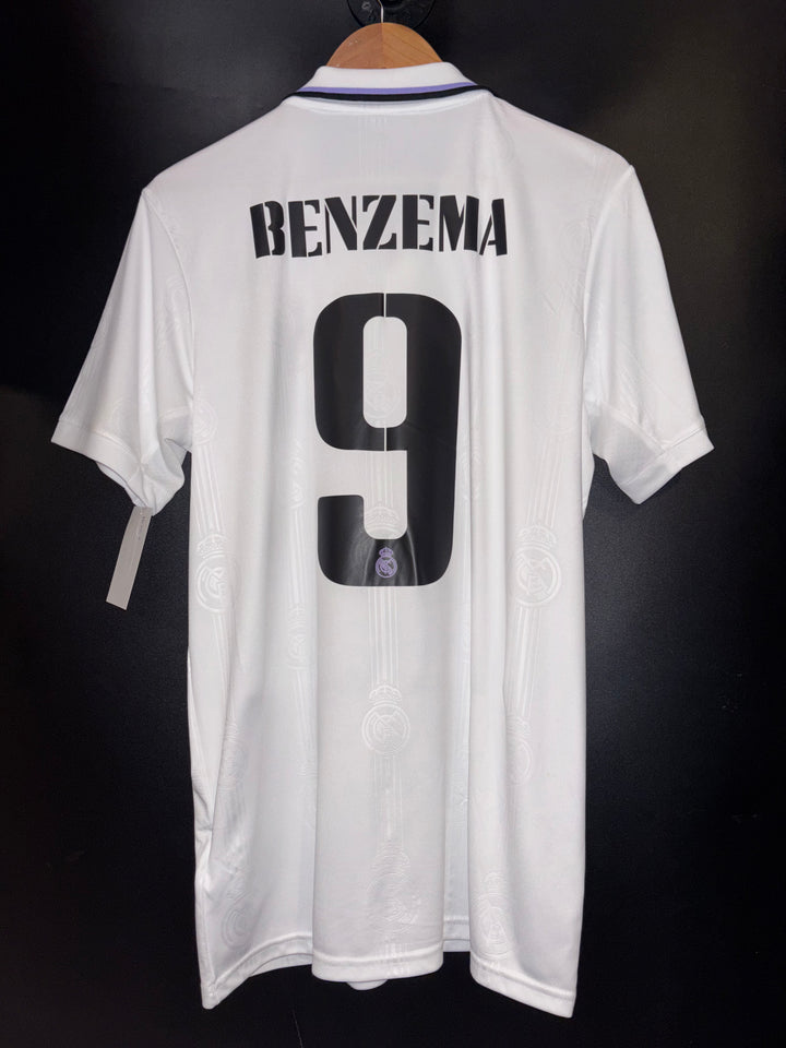 REAL MADRID BENZEMA 2022-2023 ORIGINAL JERSEY Size M