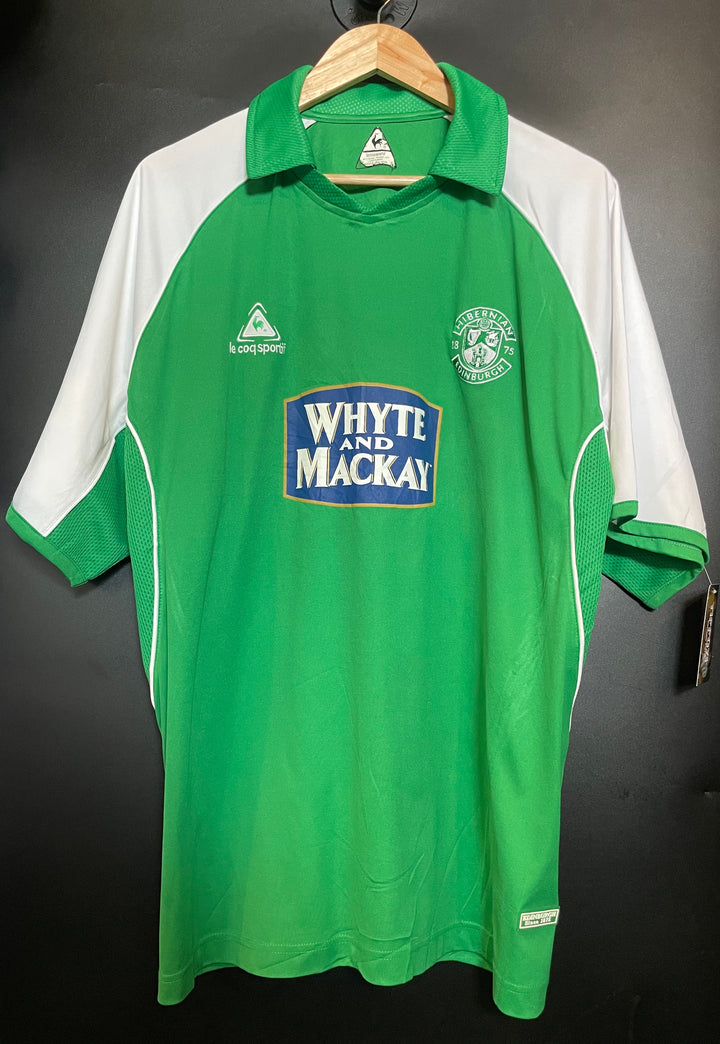 HIBERNIAN FC 2005-2006 ORIGINAL JERSEY SIZE XL