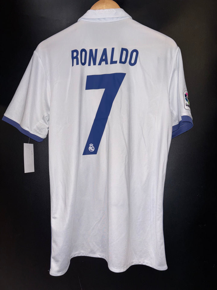 REAL MADRID RONALDO 2016-2017 ORIGINAL JERSEY SIZE L