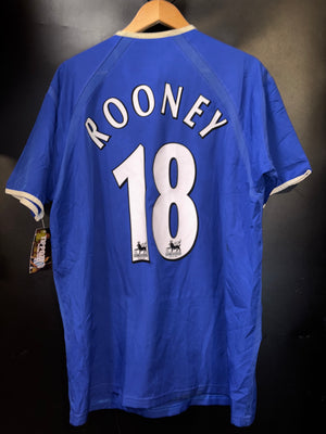 EVERTON ROONEY 2003-2004 ORIGINAL JERSEY Size L