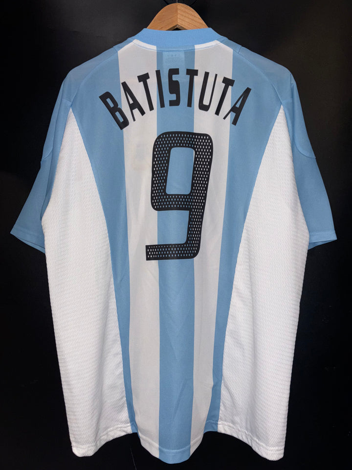 ARGENTINA BATISTUTA 2002-2003 ORIGINAL JERSEY Size XL
