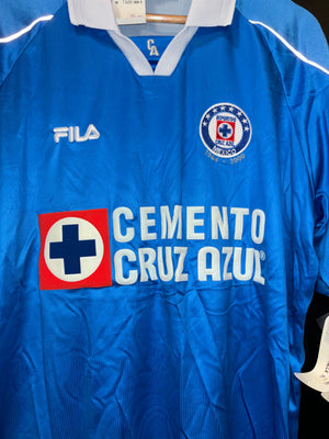 CRUZ AZUL PALENCIA 2001-2002 ORIGINAL JERSEY Size XL