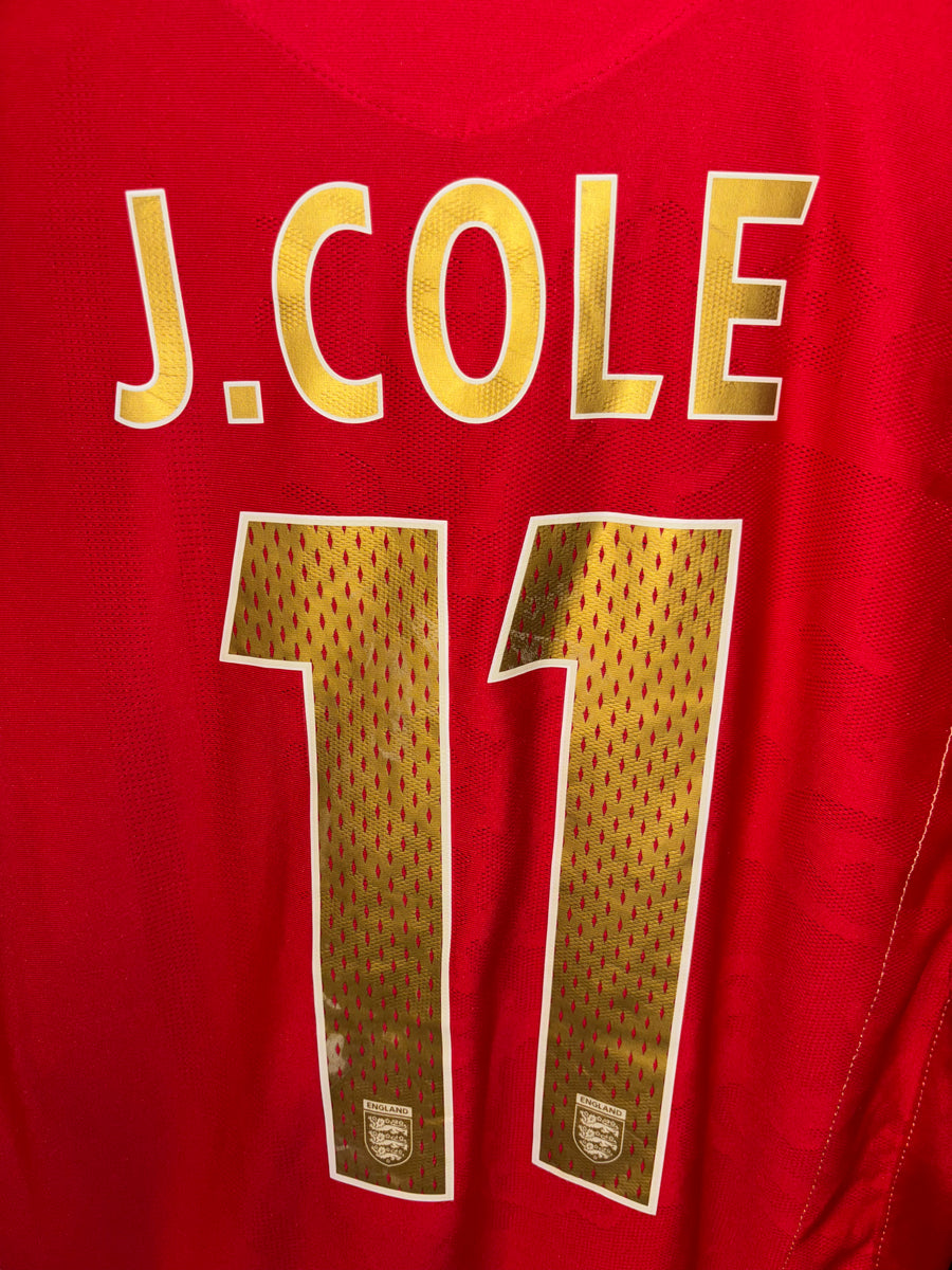 ENGLAND JOE COLE 2006-2007 ORIGINAL JERSEY Size M
