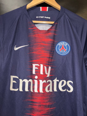 PSG PARIS SAINT GERMAIN NEYMAR JR 2018-2019 ORIGINAL JERSEY SIZE L
