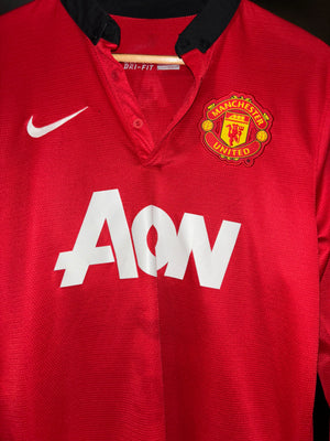 MANCHESTER UNITED SIR ALEX 2012-2013 ORIGINAL JERSEY Size S