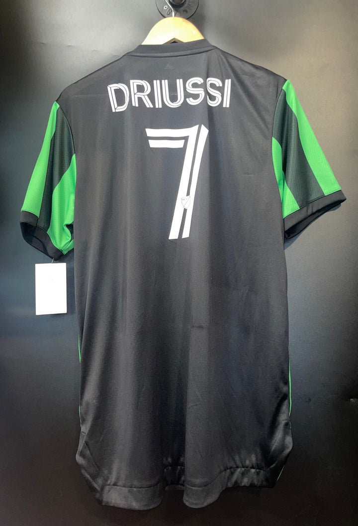 AUSTIN FC 2022 DRIUSSI ORIGINAL PLAYER JERSEY Size L