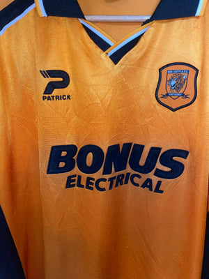 HULL CITY 2003-2004  ORIGINAL JERSEY Size 2XL