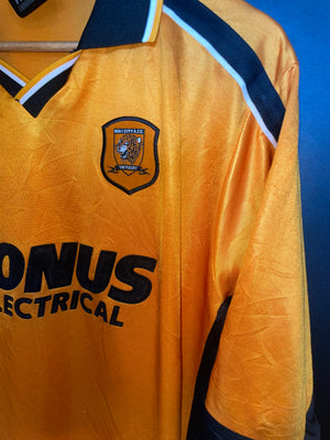 HULL CITY 2003-2004  ORIGINAL JERSEY Size 2XL