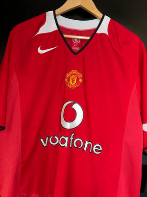 MANCHESTER UNITED RONALDO 2004-2005 ORIGINAL JERSEY Size XL