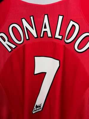 MANCHESTER UNITED RONALDO 2004-2005 ORIGINAL JERSEY Size XL