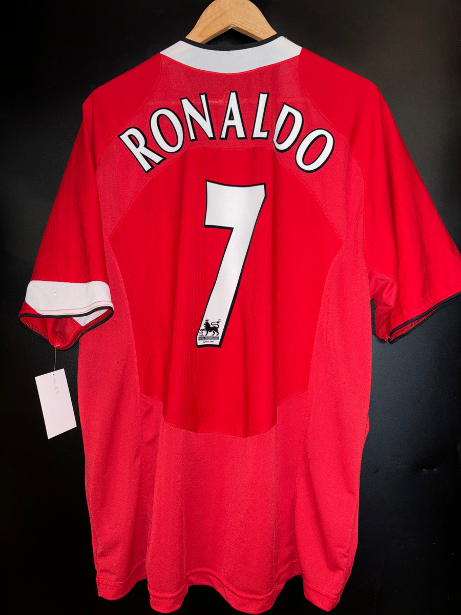 MANCHESTER UNITED RONALDO 2004-2005 ORIGINAL JERSEY Size XL