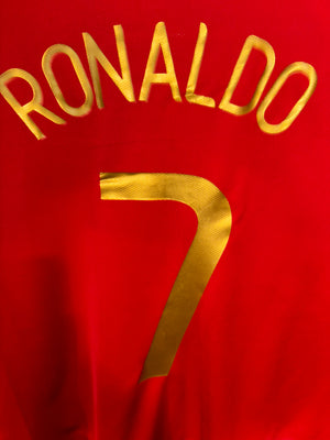 PORTUGAL RONALDO 2008-2009 ORIGINAL JERSEY Size M