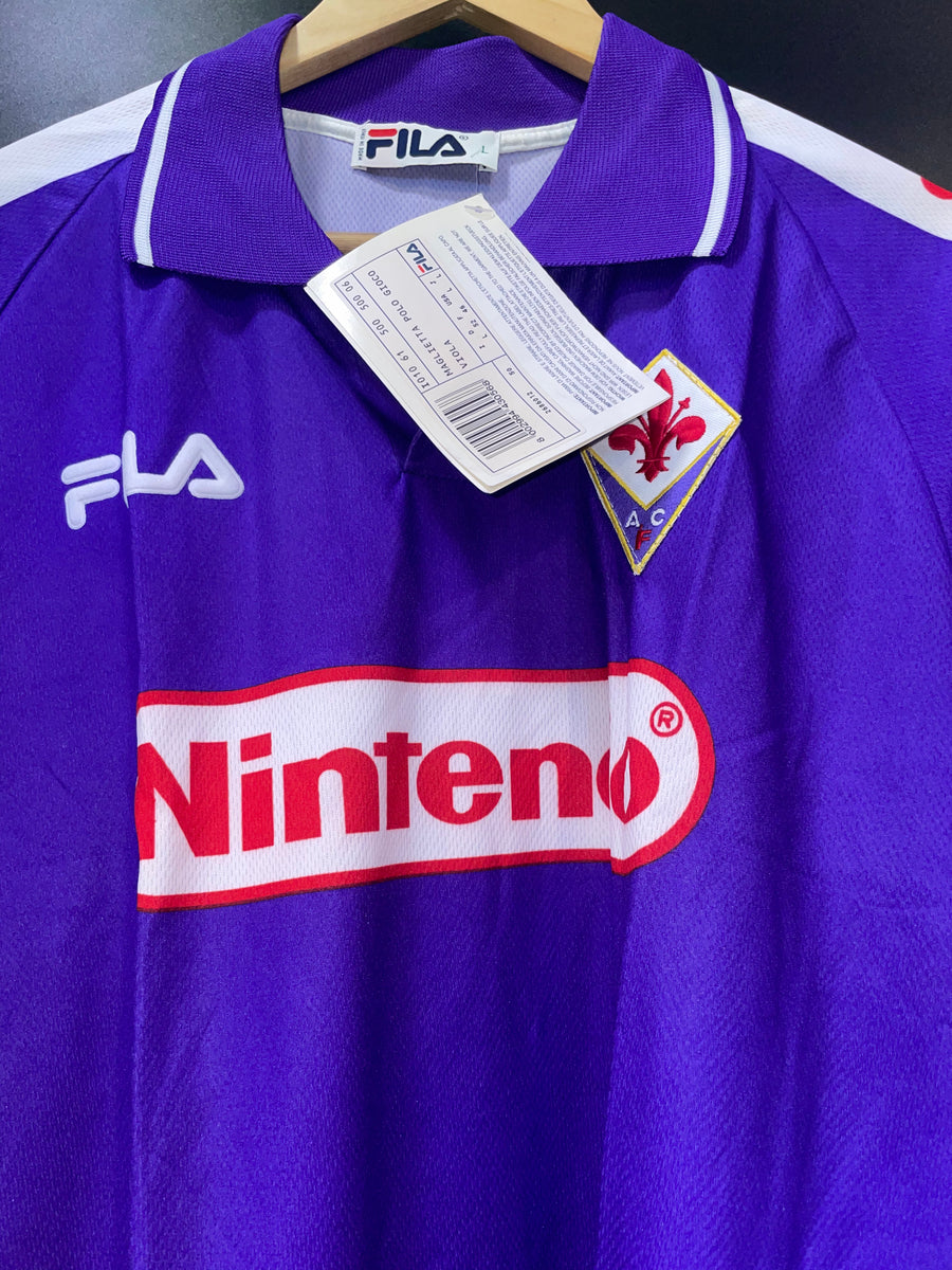 FIORENTINA 1998-1999 BATISTUTA ORIGINAL JERSEY Size L