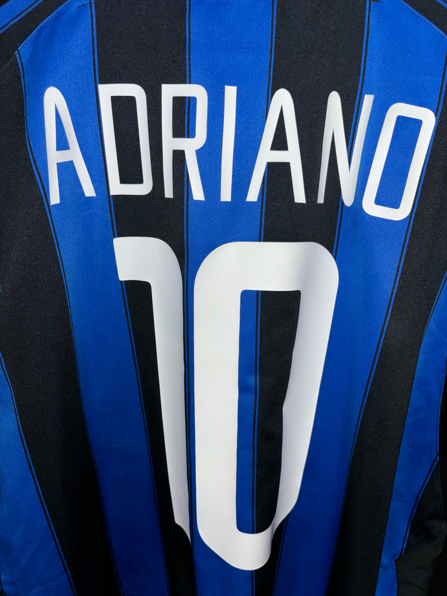 INTER MILAN ADRIANO 2002-2003 ORIGINAL JERSEY Size XL