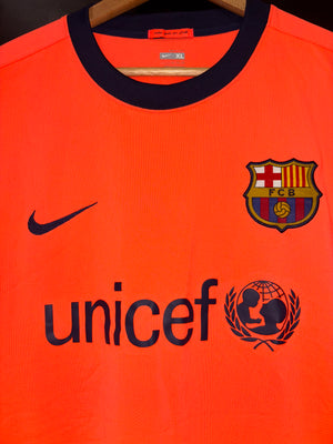 BARCELONA MESSI 2009-2010 ORIGINAL AWAY JERSEY Size XL