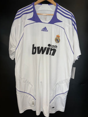 REAL MADRID ROBINHO 2007-2008 ORIGINAL JERSEY Size 2XL