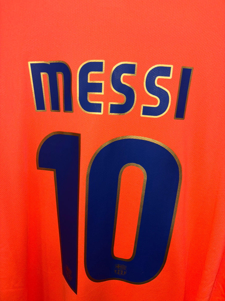 BARCELONA MESSI 2009-2010 ORIGINAL AWAY JERSEY Size XL