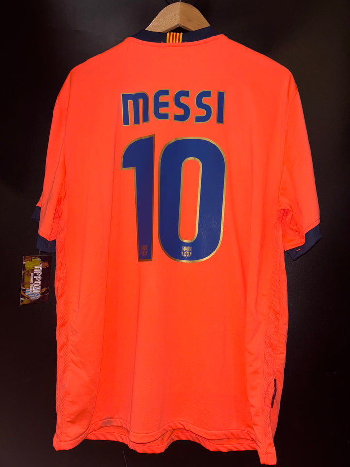 BARCELONA MESSI 2009-2010 ORIGINAL AWAY JERSEY Size XL