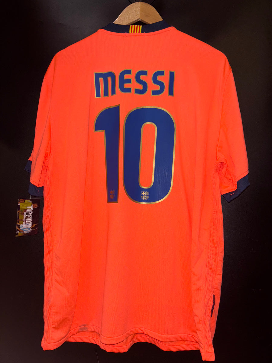 BARCELONA MESSI 2009-2010 ORIGINAL AWAY JERSEY Size XL