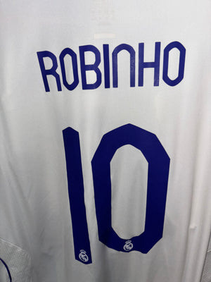 REAL MADRID ROBINHO 2007-2008 ORIGINAL JERSEY Size 2XL