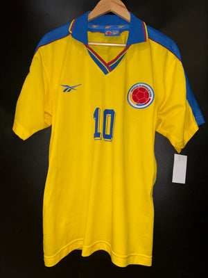 COLOMBIA VALDERRAMA 1998-1999 ORIGINAL JERSEY Size L