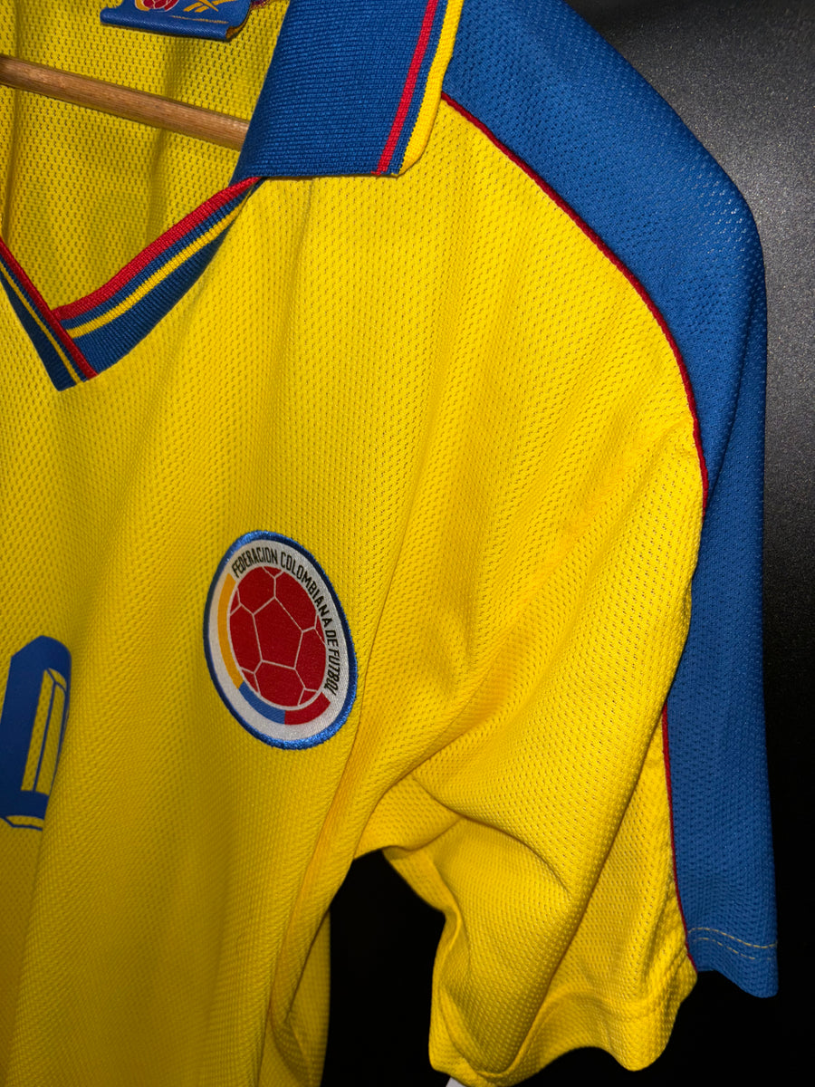 COLOMBIA VALDERRAMA 1998-1999 ORIGINAL JERSEY Size L